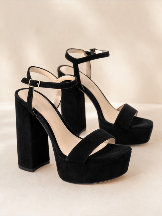 ANTONIO MELANI Shoes - NWT Antonio Melani Seena Suede Platform Dress Sandals Sz 6,5 (no original box)